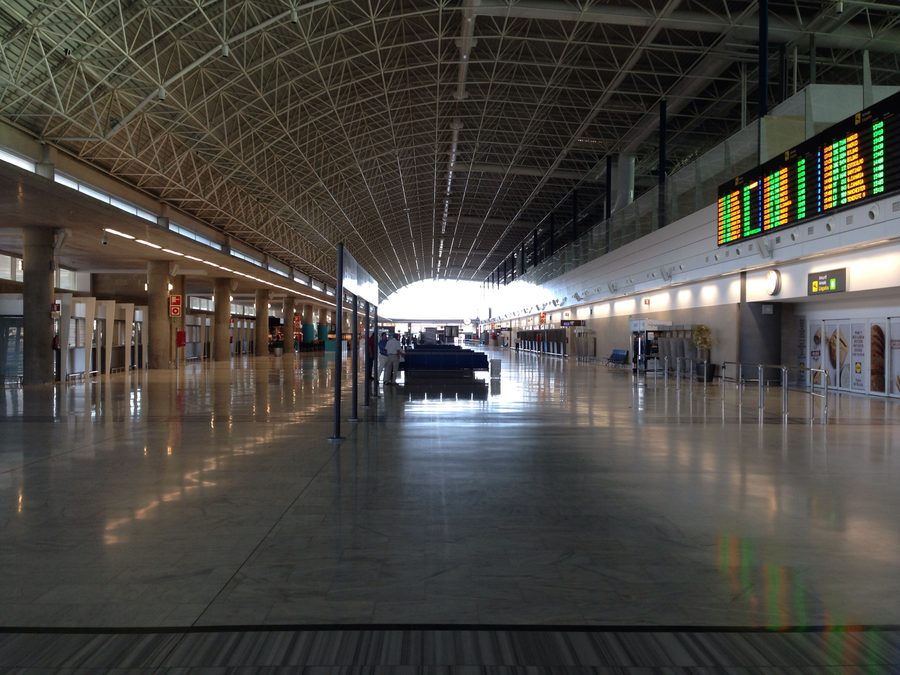 Main terminal of Fuerteventura Airport in El Matorral