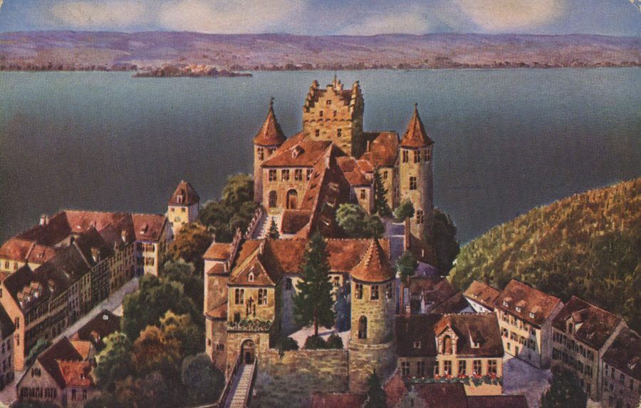 Meersburg on Lake Constance, Baden-Württemberg