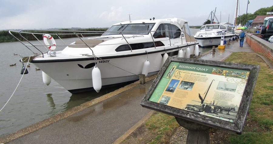 Reedham Quay beside the River Yare