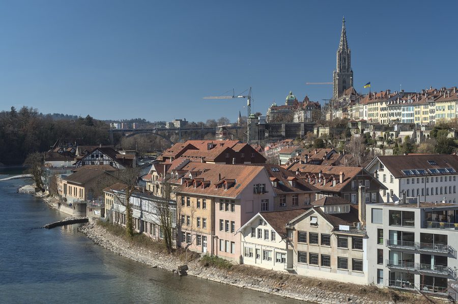 Old Town of Bern from the southeast