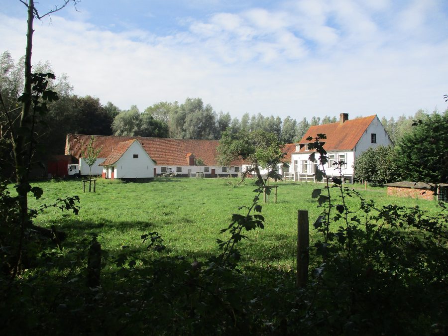 Groot Hof van Sint-Jan in Sijsele, a district of Damme in West Flanders