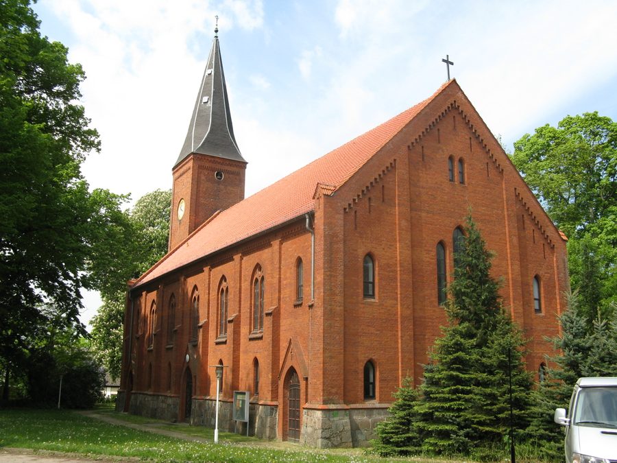 Church in Pritzier in Mecklenburg-Vorpommern
