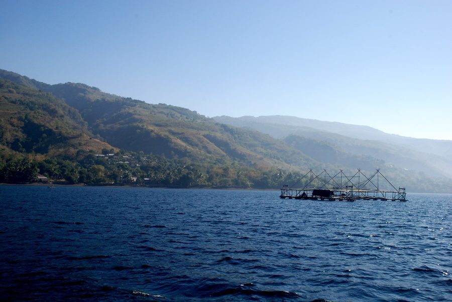 Bay of Kalabahi on Alor Island
