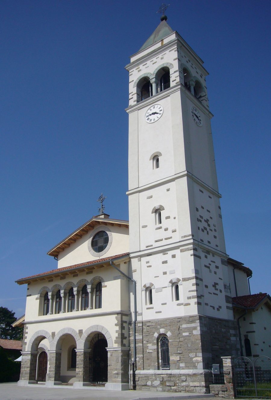 Parish church of San Floriano del Collio in Friuli Venezia Giulia