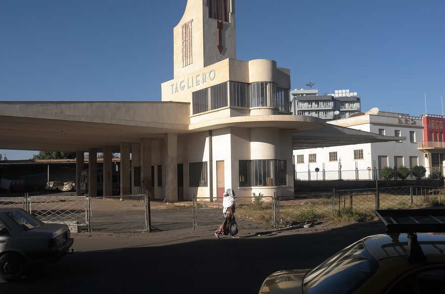 Fiat Tagliero building in Asmara