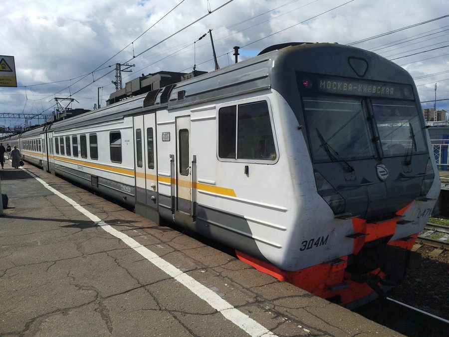 Bahnhof Balabanowo in der Oblast Kaluga, Russland