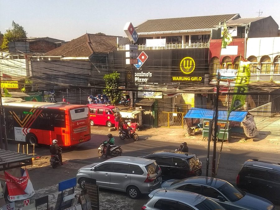 Jalan Pondok Labu Raya street in Jakarta, Indonesia