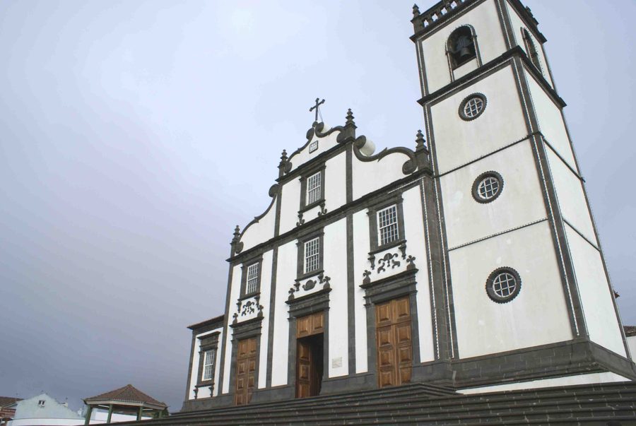 Exterior of the Igreja de Nossa Senhora do Rosário in Lomba da Maia