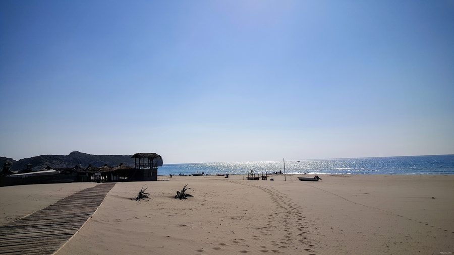 A view from Patara Beach in Turkey
