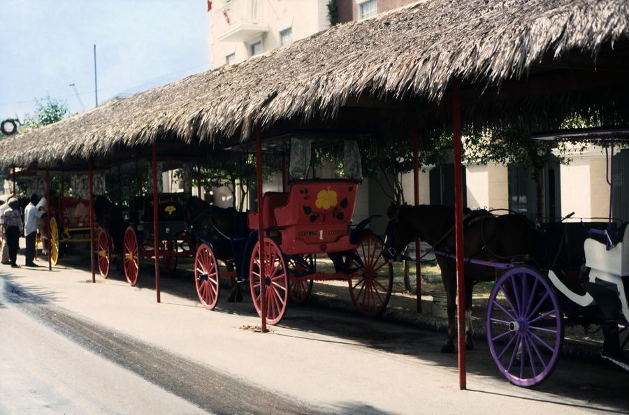 Downtown Nassau in the Bahamas