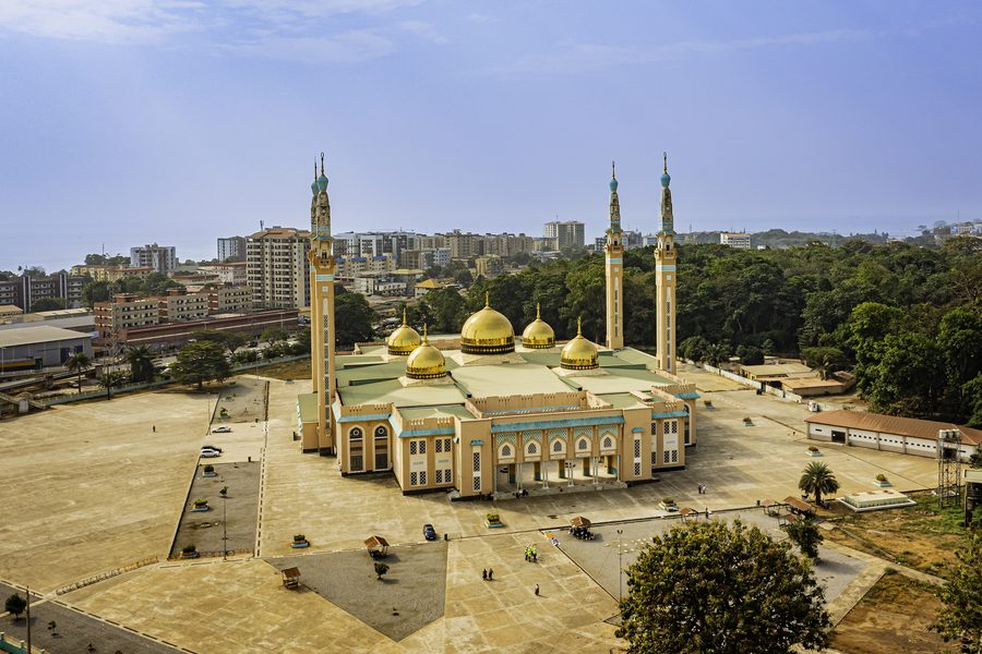 Great Fayçal Mosque in Conakry