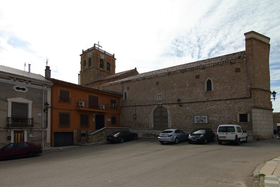 North facade of the Iglesia de Santa MarÃa Magdalena in Valverde de Júcar