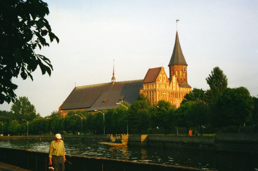 The Königsberg Cathedral on Kneiphof Island in Kaliningrad.