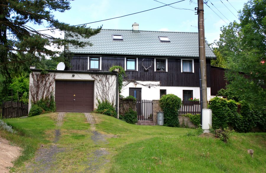 Gamekeeper's lodge in Pyšná, part of Vysoká Pec village, Czech Republic