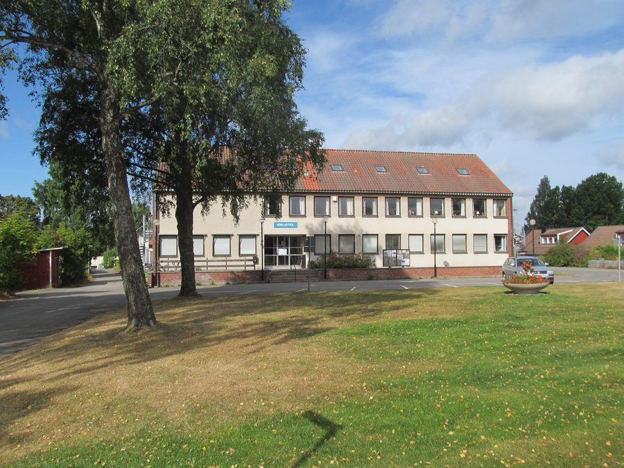 Mölltorp library in Karlsborg Municipality, Sweden