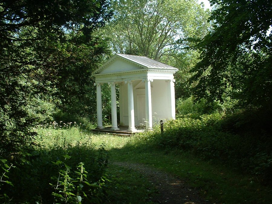 Historic summerhouse in Tring Park, Hertfordshire