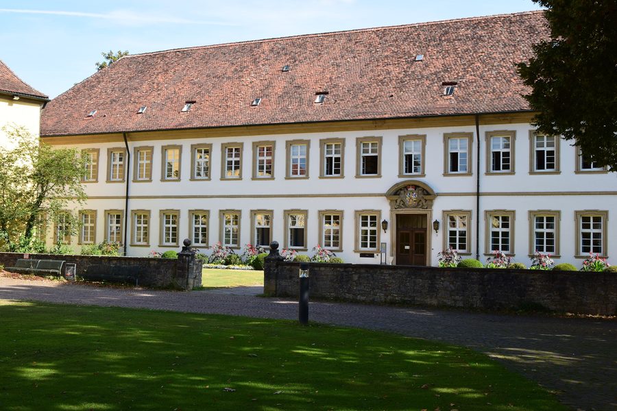 Teutonic Order Castle in Bad Mergentheim in the Main-Tauber district