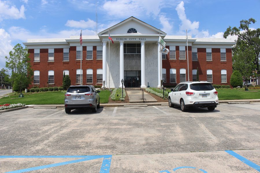 Rathaus von Dublin in Georgia, USA