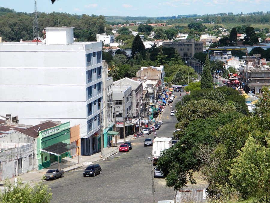 Street scene in Rivera