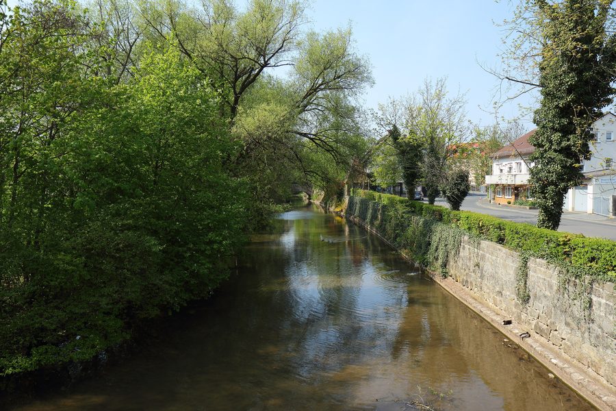 The Middle Aurach in Herzogenaurach