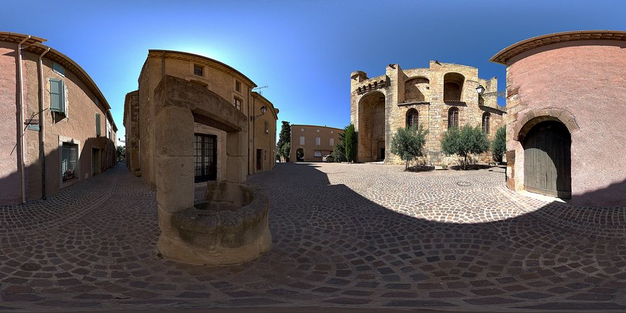 File:(Panorama Spherique) PlaceEglise Cruzy France.jpg