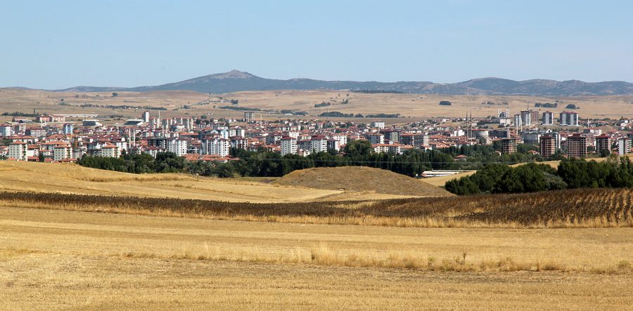 Sorgun, view from the west