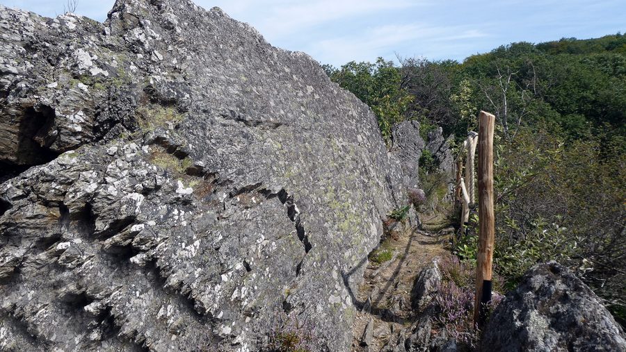 Barbelley-Felsen im Hunsrück bei Gornhausen