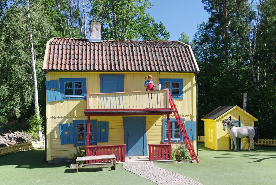 Villa Kunterbunt and Pippi Longstocking in Astrid Lindgren’s World