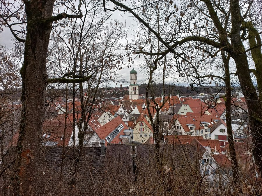 View from Gigelberg over Biberach an der Riß