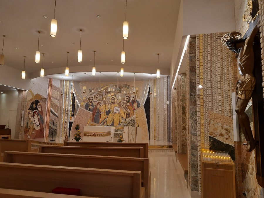 Außenansicht der Kirche Sant Julià i Sant Germà in Sant Julià de Lòria