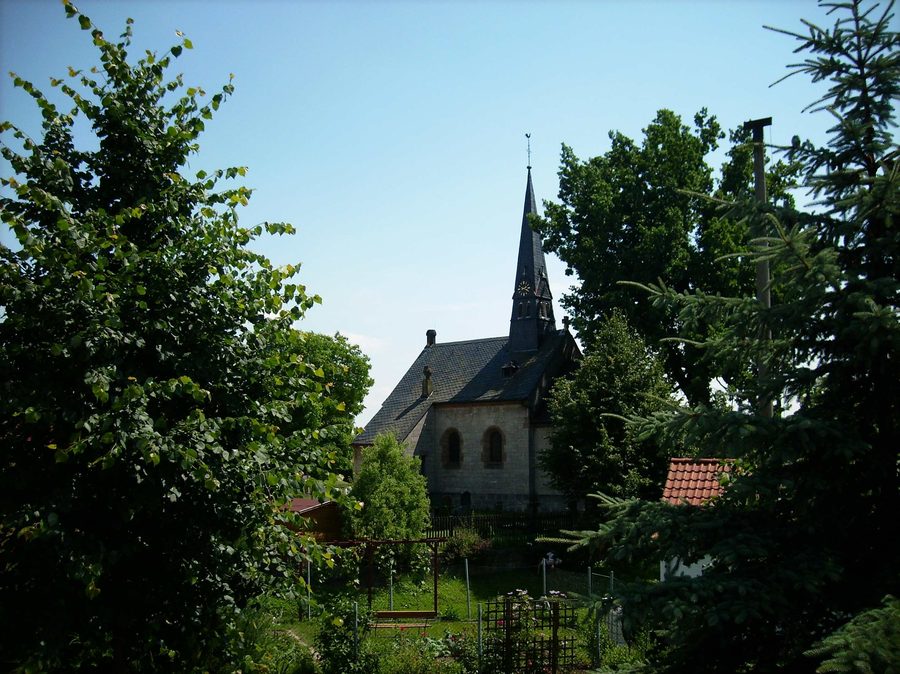 Kirche in Taugwitz, einem Ortsteil von Lanitz-Hassel-Tal