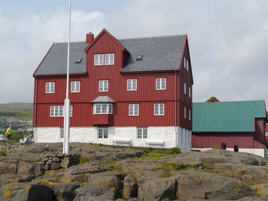 Tórshavn in the historic Tinganes district