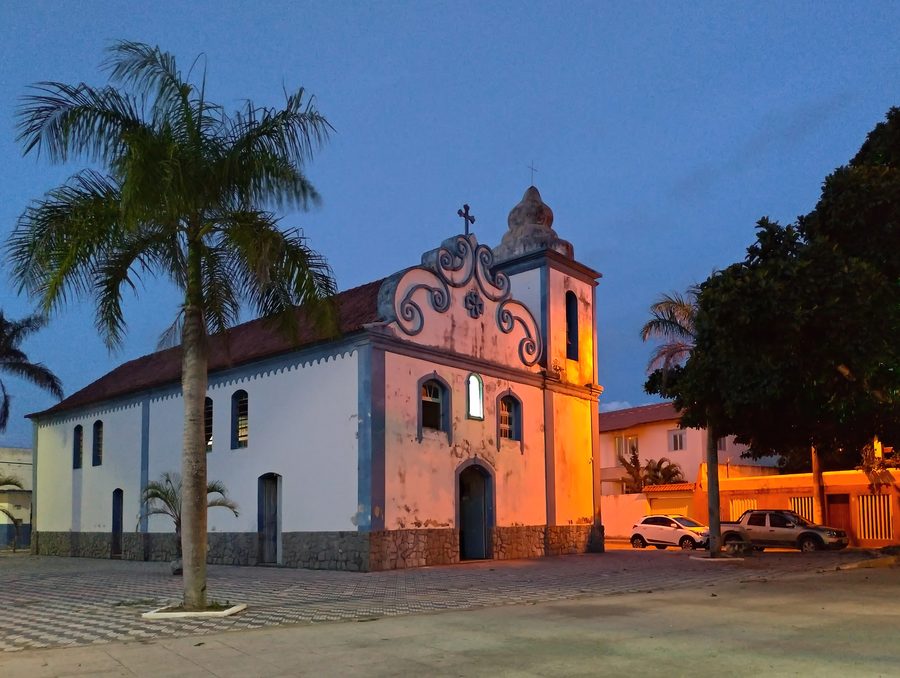 Igreja Nossa Senhora da Conceição in the center of Conceição da Barra