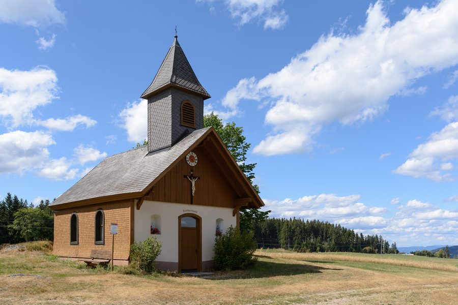 Nusshurt-Kapelle nahe Triberg im Schwarzwald in Baden-Württemberg