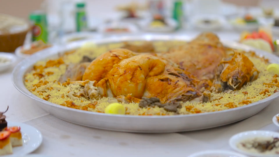 Qatari machbous dish