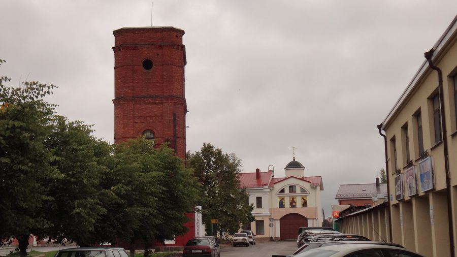 View of Pechory, Pskov Oblast, Russia