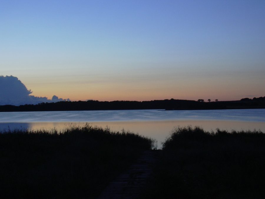 Sunrise on the Achterwasser on Usedom