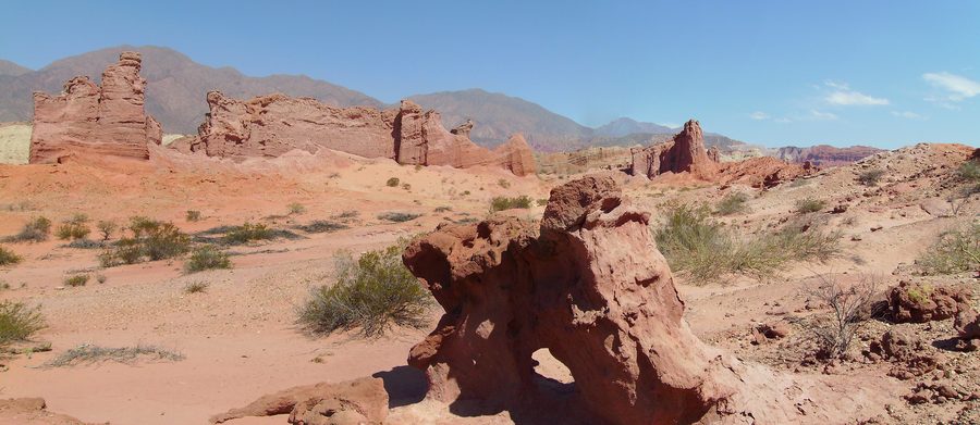Quebrada de las Conchas in Salta, Argentina