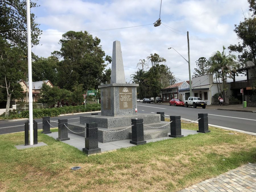 War memorial in Bellingen, New South Wales