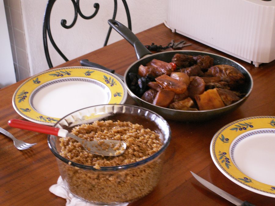 Thieboudienne, a Senegalese dish