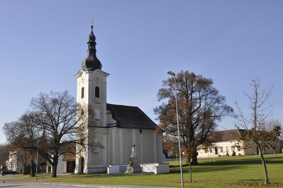 Parish and pilgrimage church of the Assumption of Mary in Ollersdorf in Burgenland