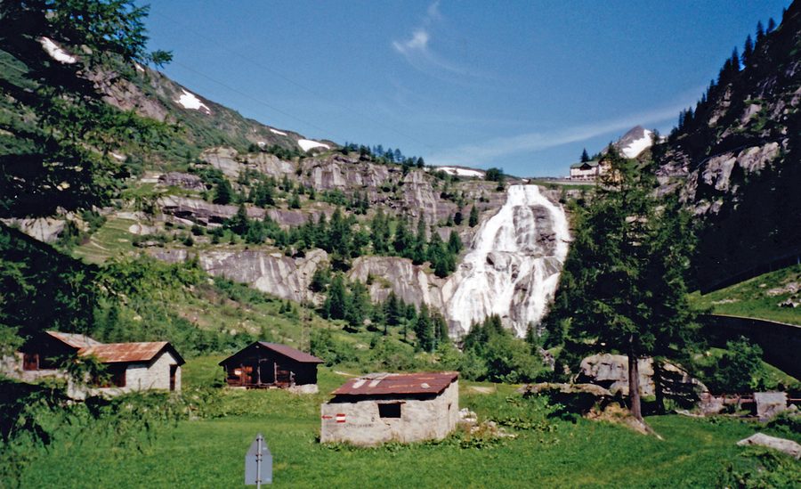 Cascata del Toce near Formazza in Piedmont