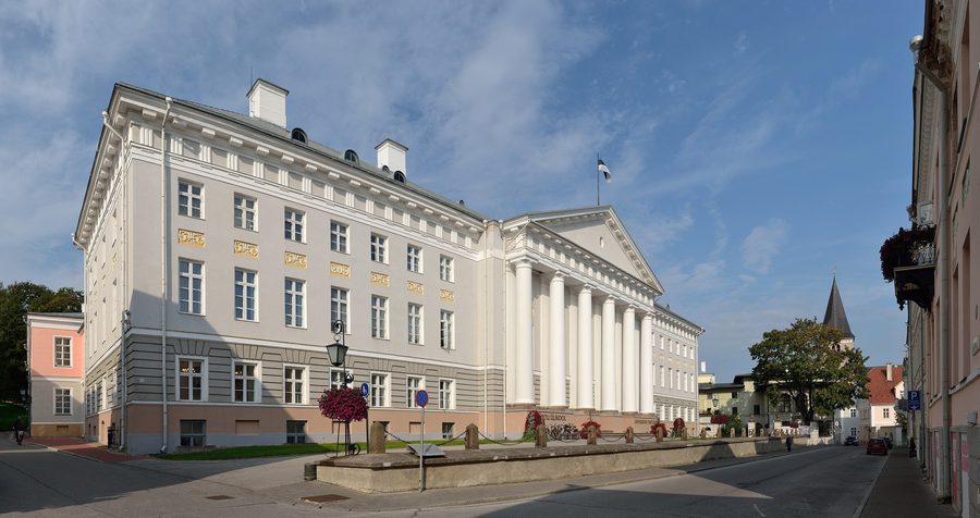 Historic main building of the University of Tartu