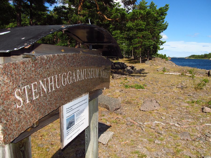 Stone cutter museum in VÃ¥nevik, Oskarshamn Municipality