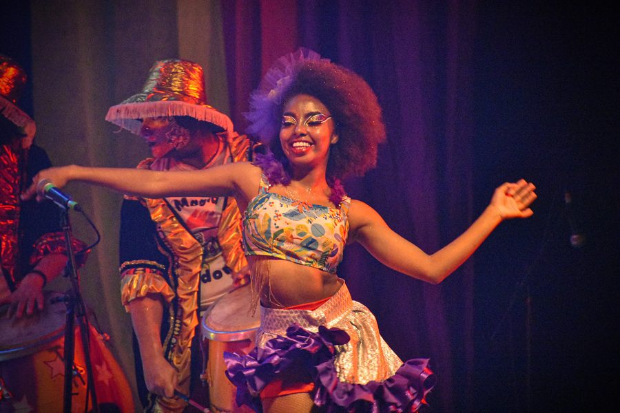 Dancer of Uruguayan Candombe