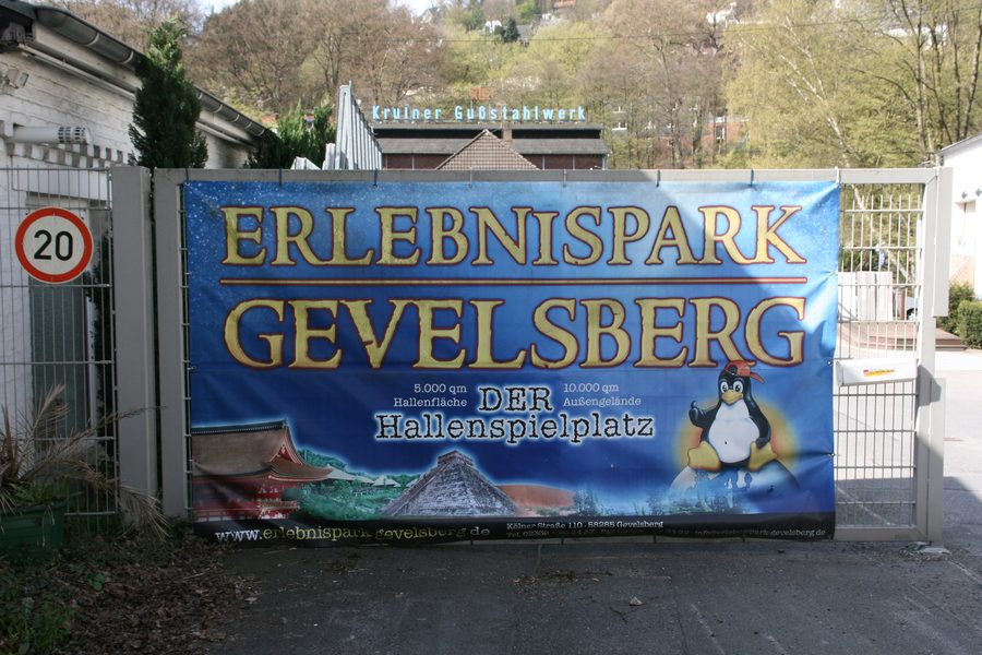 Gevelsberg adventure park in the halls of the former Kruin steel foundry