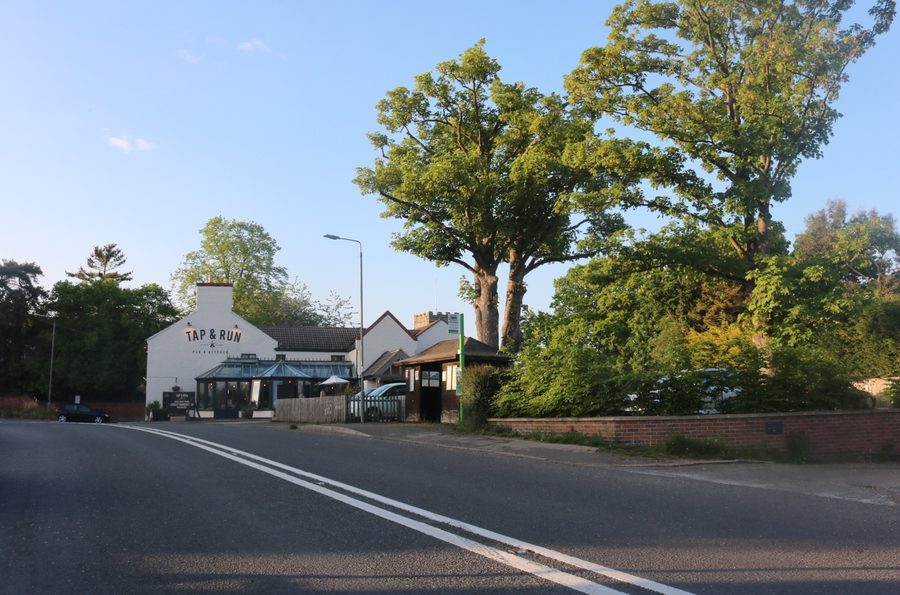 The Tap and Run in Upper Broughton