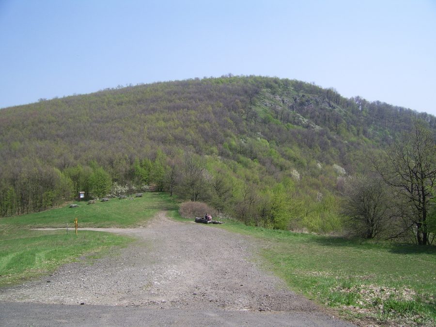 Závoz Saddle in the Börzsöny Mountains near Diósjenő
