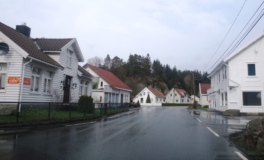 Houses in Krossen in the former Holum area