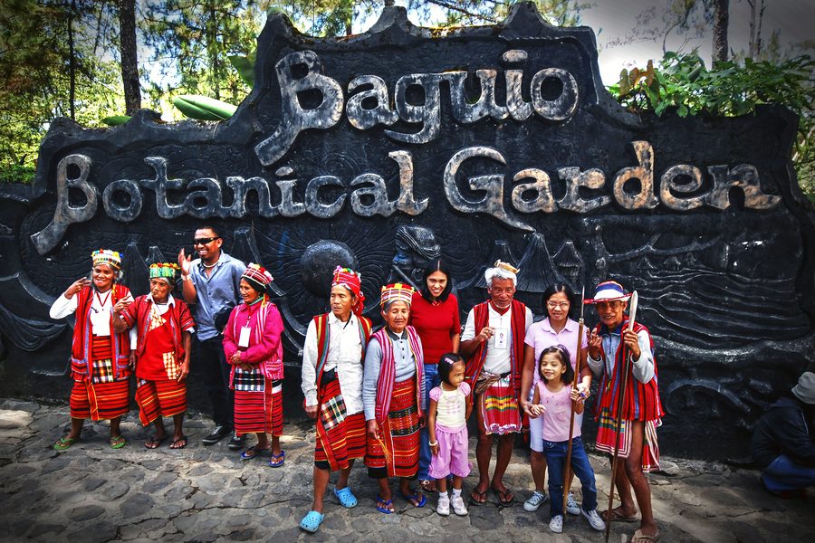 Botanical Garden of Baguio with green spaces and Cordillera elements